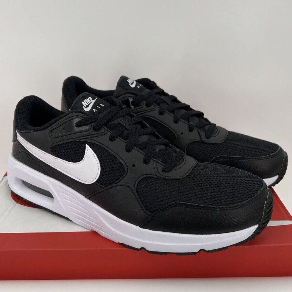 Nike Air Max SC Black White CW4555-002 Panda Zebra W/ Box Shoe Trainer Sneaker